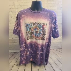 LIke new bleached t-shirt